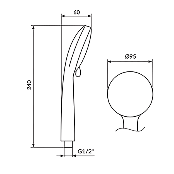 Slika Tuš ručica JOY 3+2 funkcije PTR3C9