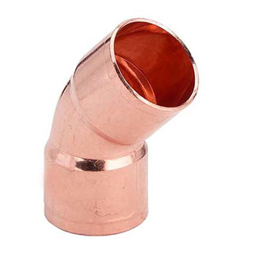 Slika Cu bakarno koleno Ø 22 - 45° D
