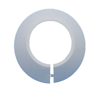 Slika Cevna rozetna Ø5/4" bela za čelične cevi