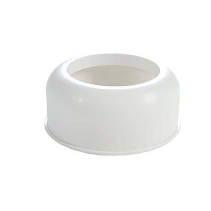 Slika Cevna rozetna Ø50 bela PVC za sifon
