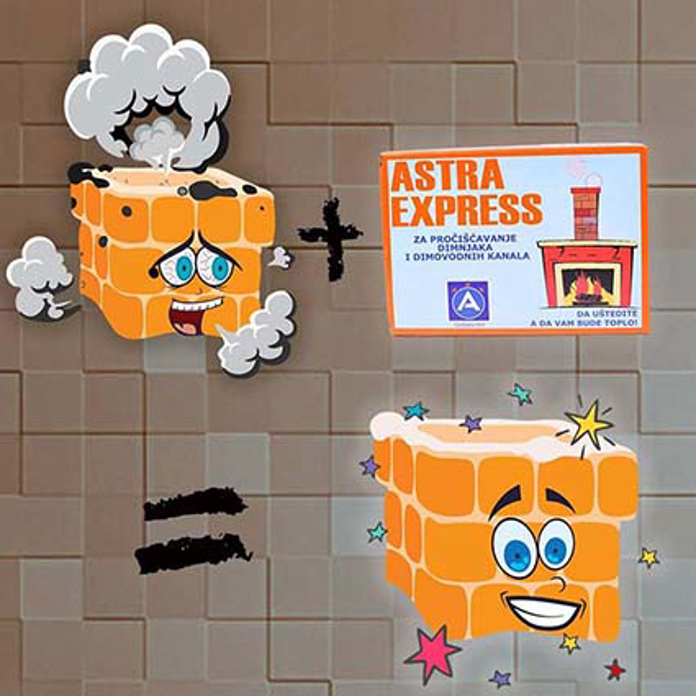 Sredstvo za čišćenje kotlova ASTRA EXPRESS 40 g