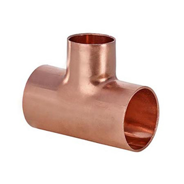 Slika Cu bakarni T komad redukovani Ø 28 x 18 x 28