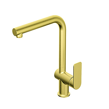 Baterija S2 GOLD 238201G za sudoperu, luksuzna zlatna kuhinjska baterija sa pokretnim izlivom 360°