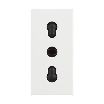 Slika Bticino Classia utičnica 2P+E 16A 250V bela 1M RW4180