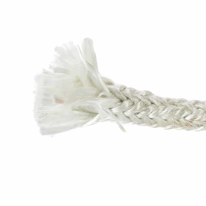 Slika Zaptivna staklena pletenica bela 12x12 mm 1 m