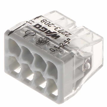 Slika WAGO 2273-208 klema 8-polna 0,5–2,5 mm² 24A 450V (PUSH WIRE)