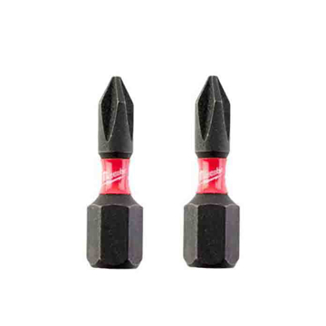 Slika Milwaukee bitsevi krstasti PH ojačani – udarni PH1 25mm 2 kom 4932430850