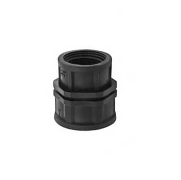 Plastični muf sa redukcijom 3/4" na 1/2" za povezivanje vodovodnih fitinga