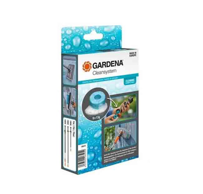 GARDENA tablete za pranje 18818 za Cleansystem drške i četke za čišćenje automobila i površina